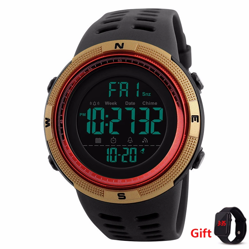 Электронные часы США для занятий спортом на открытом воздухе студенческие