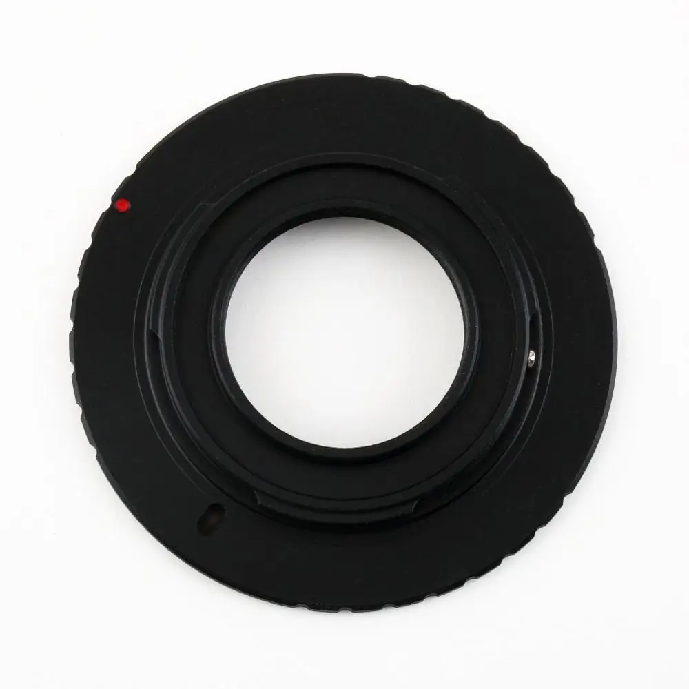 

Black Anodized Aluminum Metal Adapter Camera Convert Ring for Olympus PM1 C Mount Lens to Micro 4/3 M4/3 for Panasonic GX1 GF5