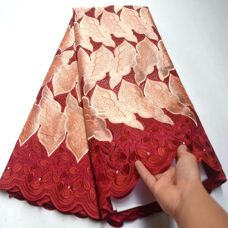 Швейцарская вуаль кружева в швейцарском стиле высшего класса вышивка