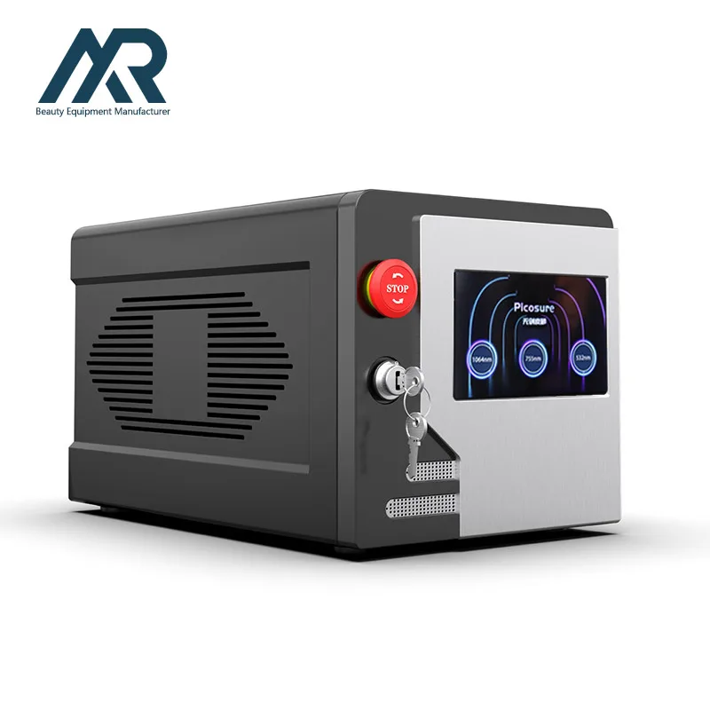 

Desktop Portable Picosure picosecond Q Switched ND YAG Laser 532Nm 1064 Nm picoseound Laser Tattoo Removal Machine Eyebrow washi