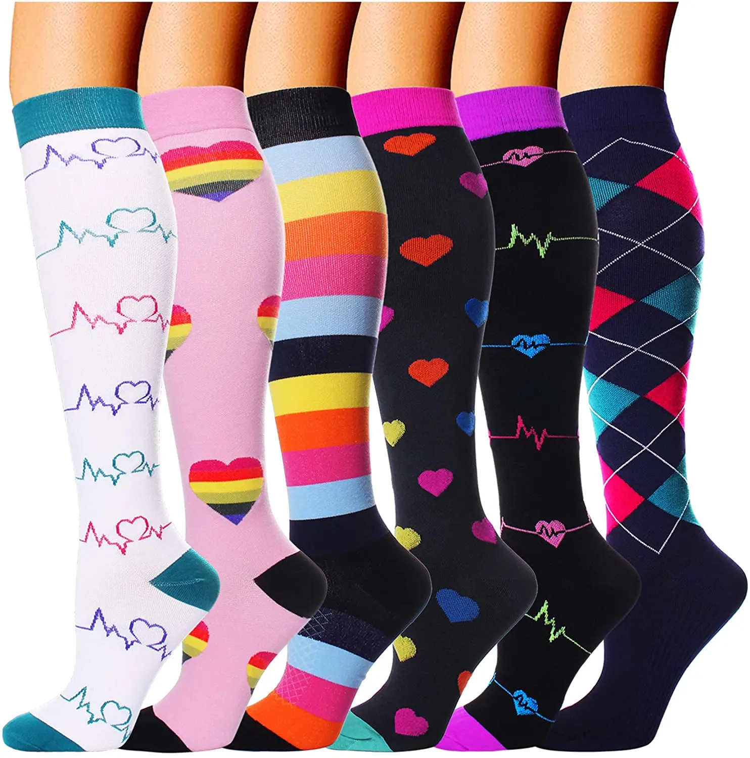 Compression Stockings Golf Football Socks Outdoor Sport Football Socks Soccer Compression Sock