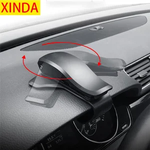 Держатель автомобильный универсальный Xinda для смартфона c диагональю 3.5-6.5 дюймов, с возможностью поворота на 360 градусов