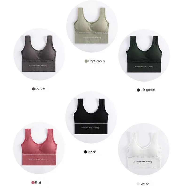 

Women Push Up Sports Bras Large Size Breastfeeding Vest Underwear Shockproof Breathable Gym Fitness Athletic Running Yoga Tops