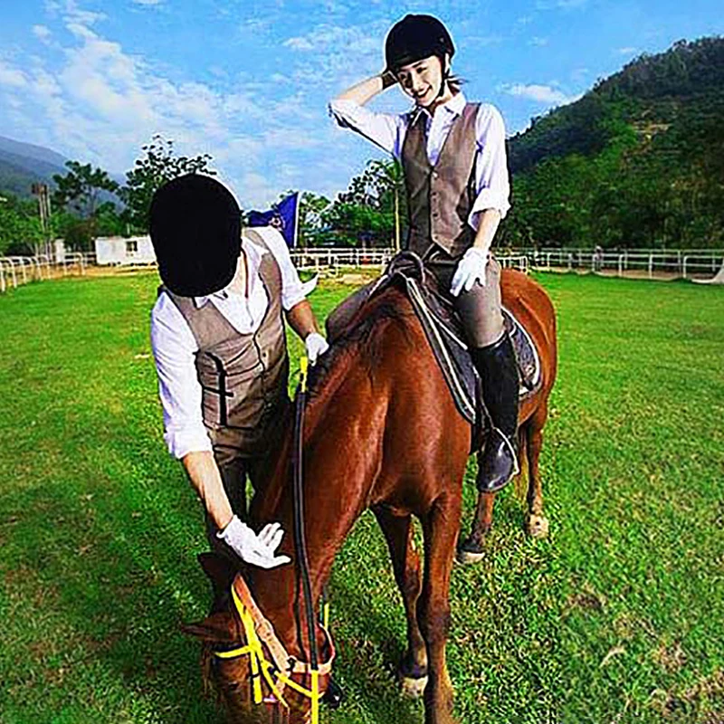 Регулируемый шлем для верховой езды черный шапки шапка в подарок отправьте