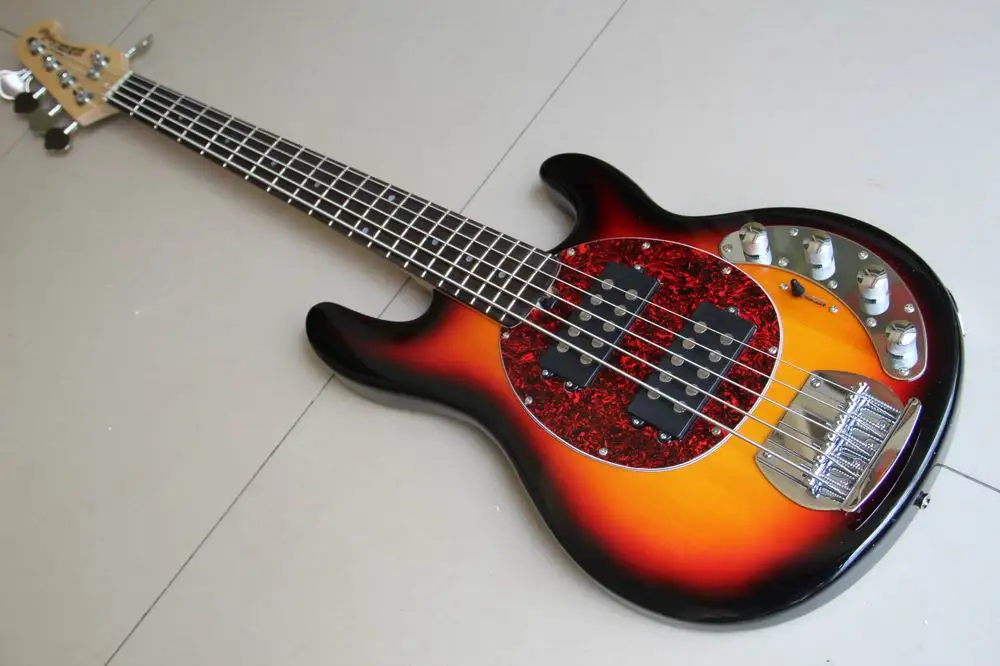 Новое поступление 5 струн электрический бас Эрни-шар музыкальный человек StingRay