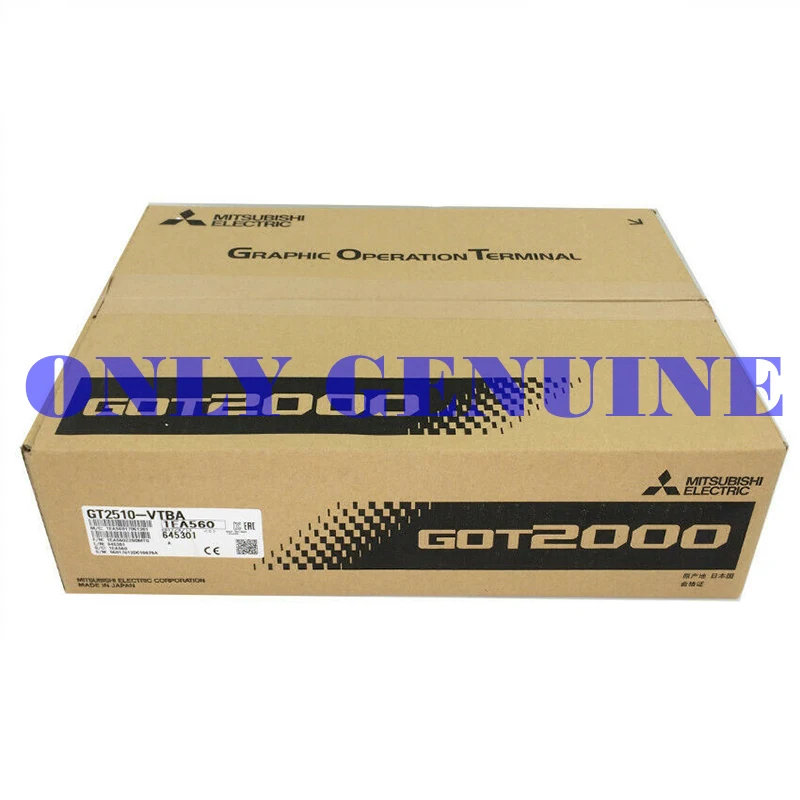Абсолютно новый телефон Mitsubishi HMI GT2510 VTBA 10 4 дюйма с сенсорным экраном|Контроллер