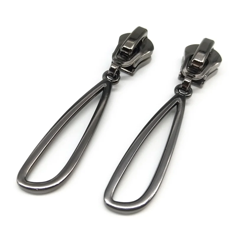 

20pcs/lot, 2020 Plating Black Color Zipper Sliders for 5# and 8# Zipper, Fashion Sewing Accessories