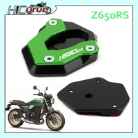 for kawasaki z650rs z 650rs z650 rs 2021 2022 motorcycle cnc kickstand sidestand stand extension enlarger pad