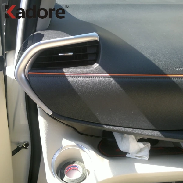 Матовые аксессуары из АБС пластика для Toyota Sienta XP170 2015 2016 2017 2018 2019 интерьера