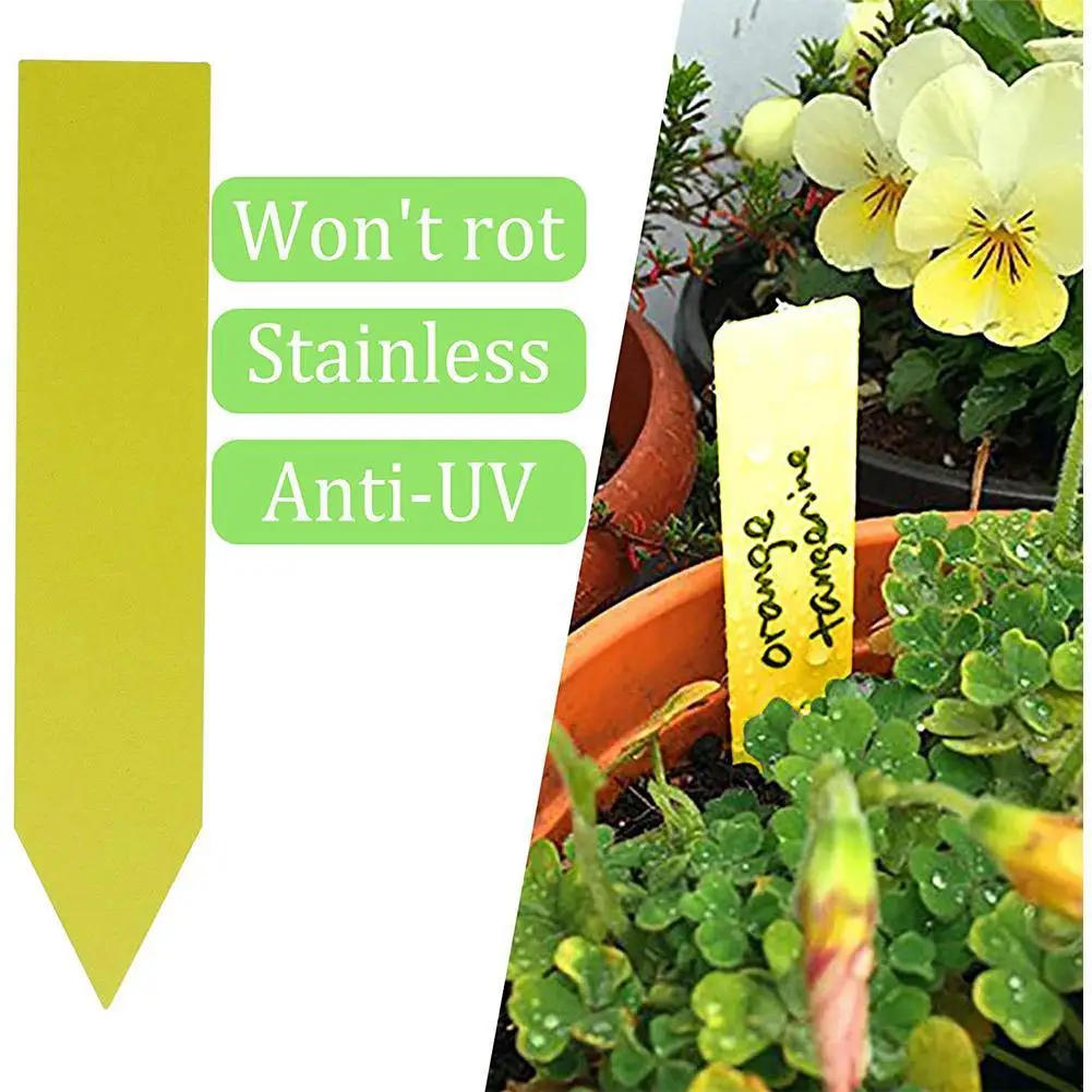 

100Pcs Plant Tags Garden Plant Labels Nursery Markers Flower Pots Seedling Labels Tray Mark Tools Garden Accessories