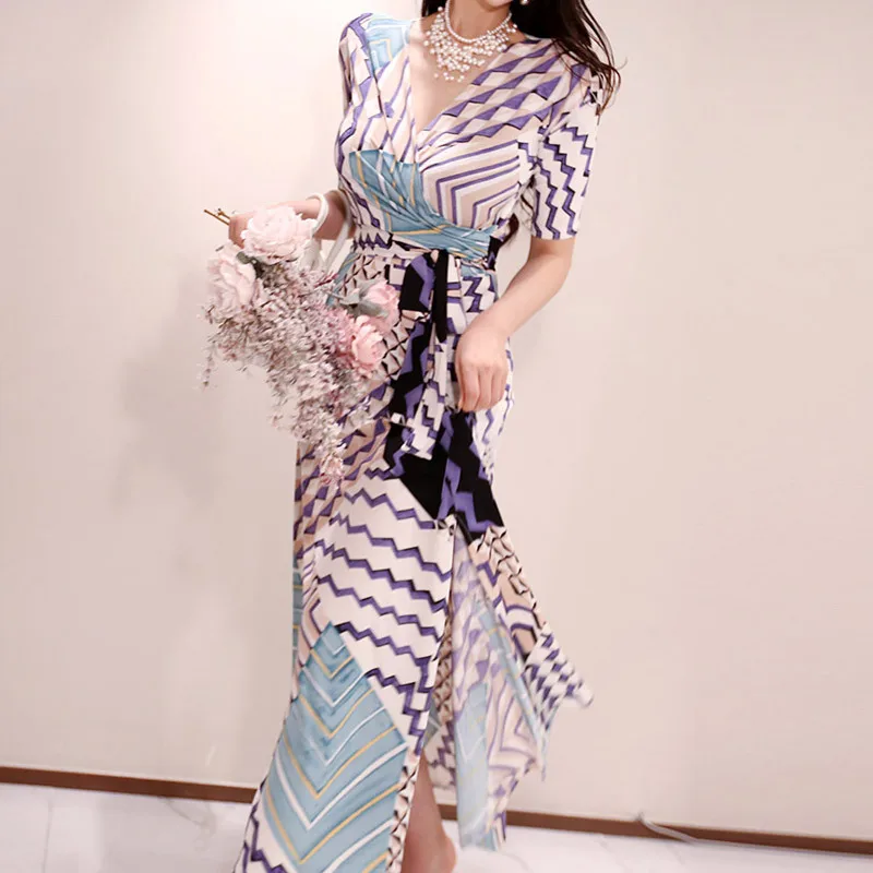 Летняя одежда новая стильная элегантная юбка для отладки в Корейском стиле с