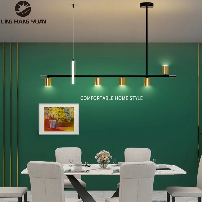 Минималистский современный светодиодный Люстра 120 см 100 украшения дома лампы