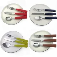 

2021 new Black Long Handled Good Stainless Steel Coffee Spoon Ice Cream Dessert Tea Coffee Fruit Juice Spoon For Picnic