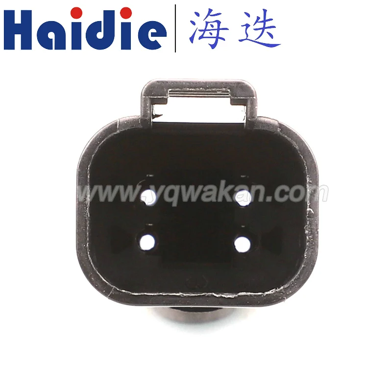

2sets auto 4pin plastic electric plug AT04-4P-EC01BLK waterproof wiring harness cable connector DT04-4P-E005