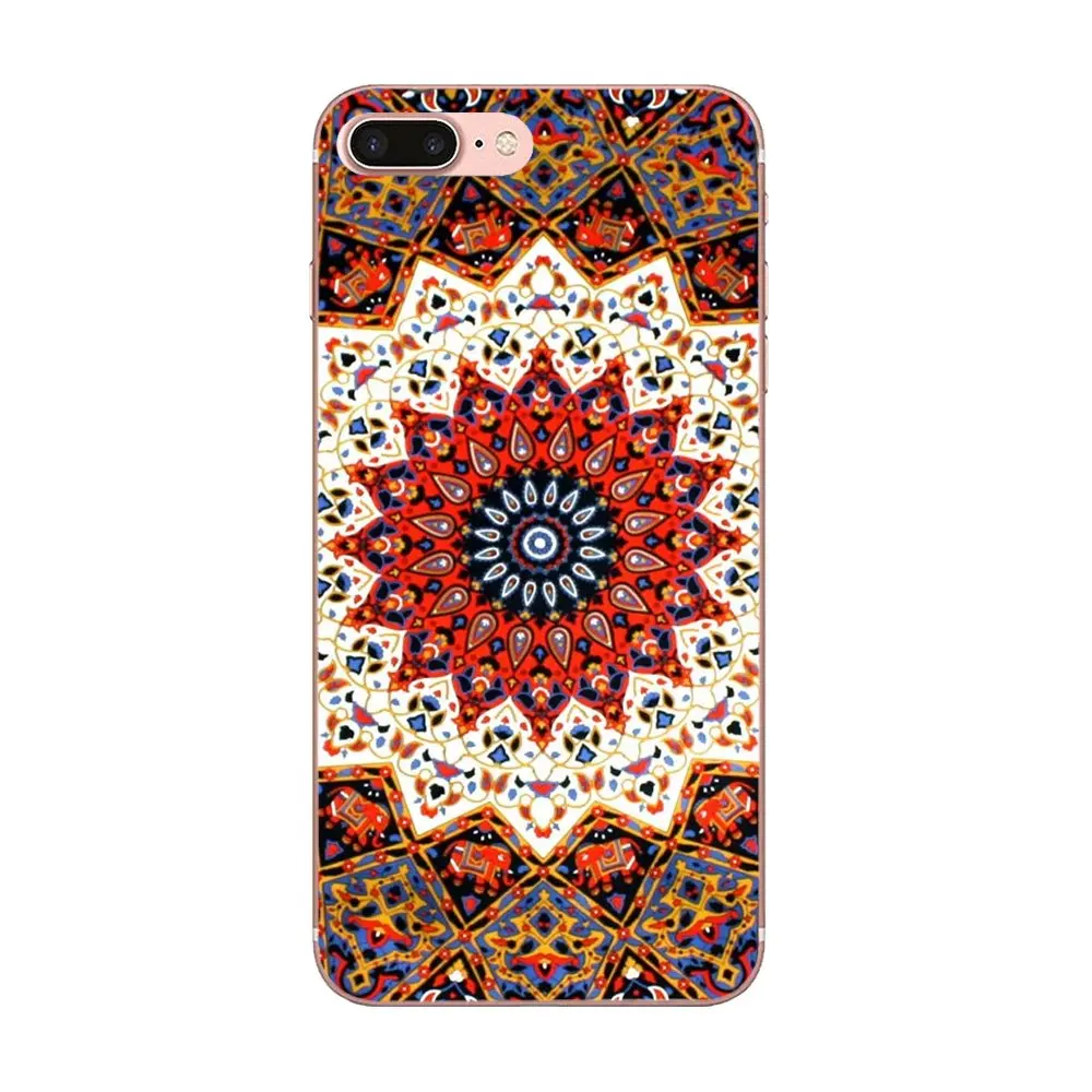 Цветок мандала для Galaxy A81 A71 A51 A01 S11 S20 Plus Ultra Note 10 Lite M60s M30S A70 A50 A20E A10S|Бамперы| |