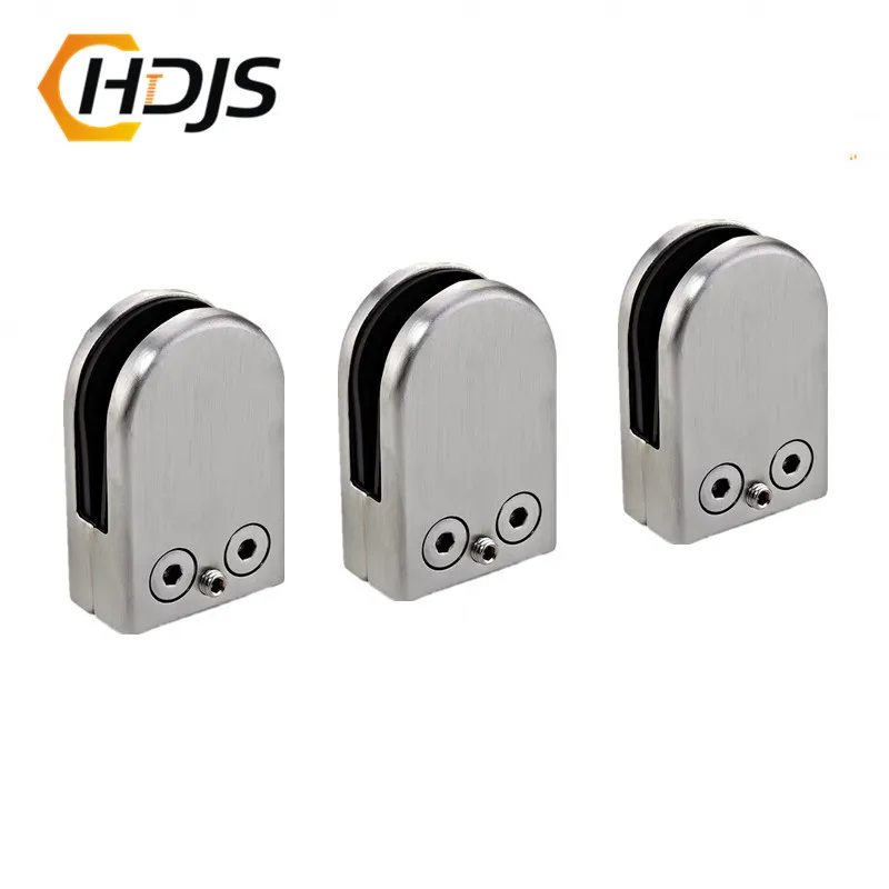 Зажимы 8 12 мм стеклянный патрон из нержавеющей стали 304 фиксированное основание