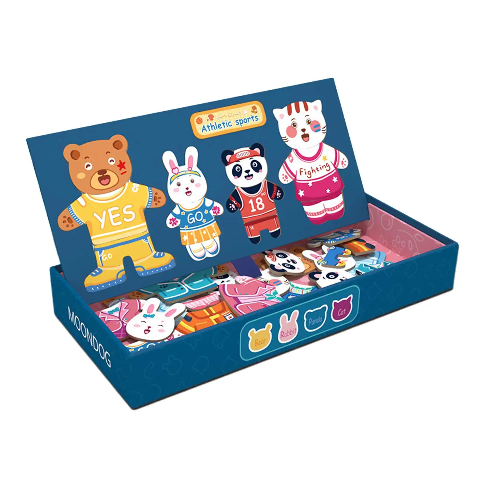 

Baby Magnetic Building Blocks Safe Smooth Early Educational Toys For 1-3 Years Old Toddler Concentration