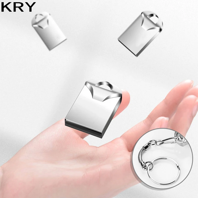 Мини металлический USB флеш накопитель 64 ГБ 32 16 8 портативный накопитель|USB