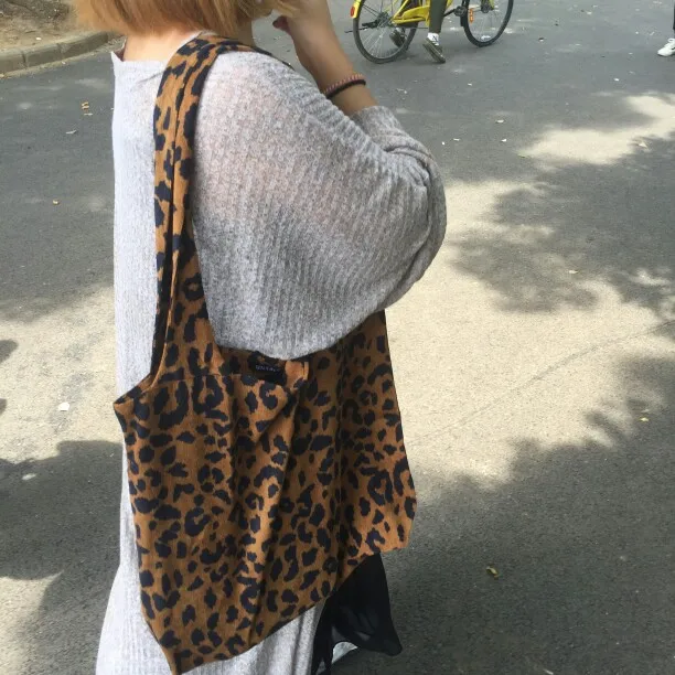 Леопардовые сумки женские модные через плечо многоразовые сумки-мессенджеры