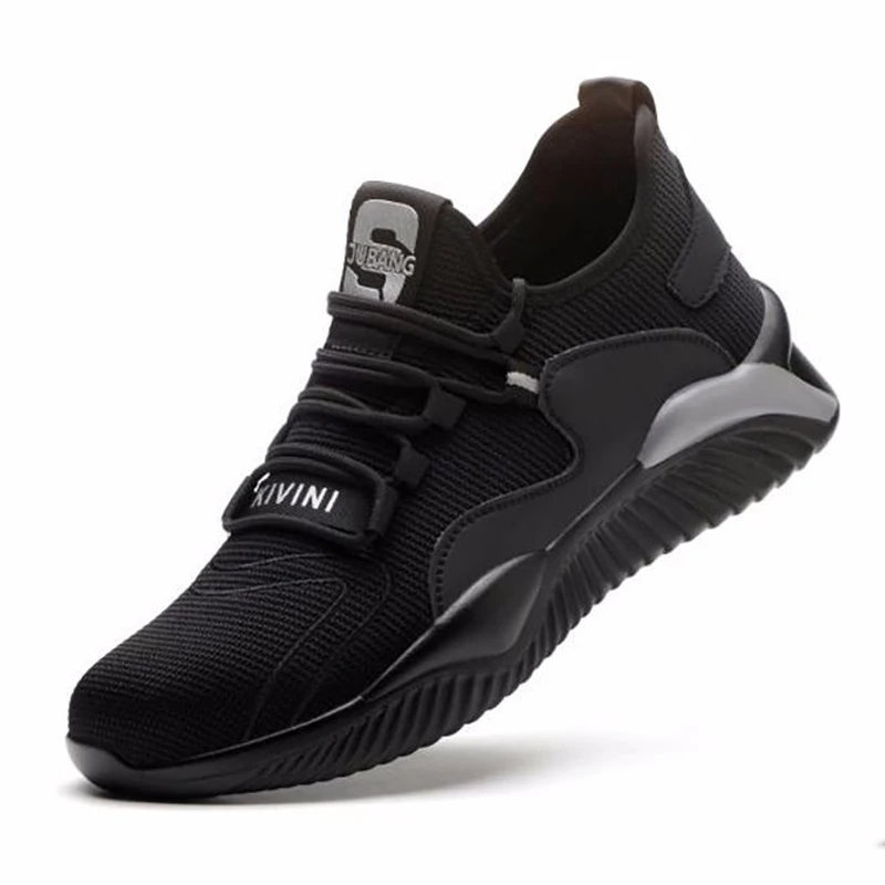 Светильник кие дышащие мужская безопасная обувь рабочие ботинки со стальным