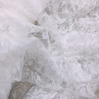 beautiful rose lace fabric diy clothing curtain decoration fabric handcraft dress sewing supplies wedding scene accessories