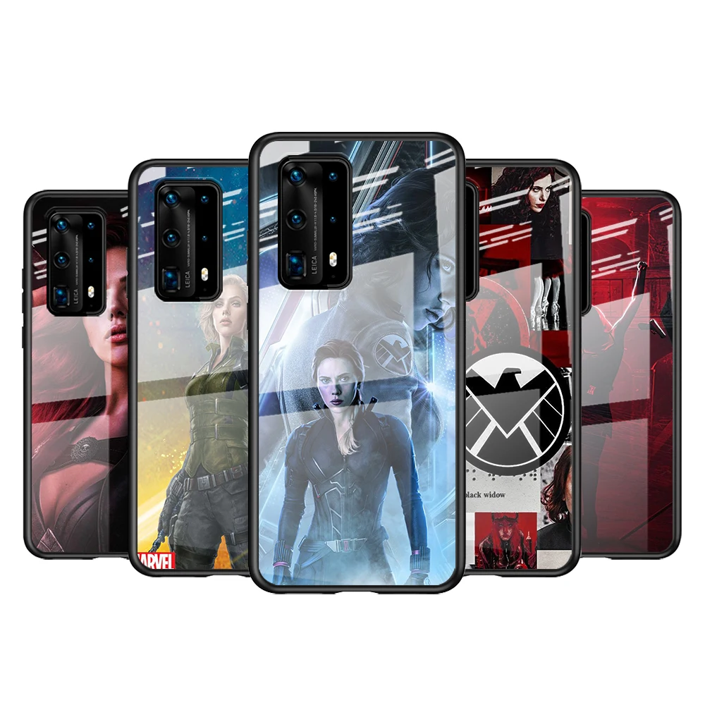 Чехол из закаленного стекла для Huawei P40 P30 P20 P10 Pro Plus Lite 5G 2019 | Мобильные телефоны и