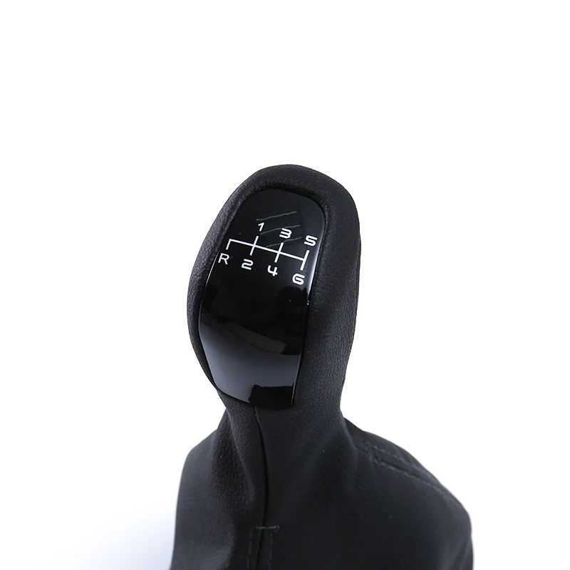 Автомобильный рычаг переключения передач черный Be PP + кожаный подходит для Mercedes