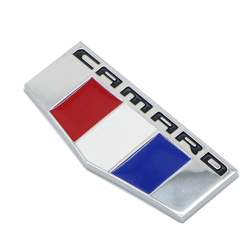 

2X 3D Metal CAMARO Logo Trunk Badge Emblem Decals Car Sticker for Chevrolet Chevy Camaro Cruze Bumblebee Car Accessories Styling