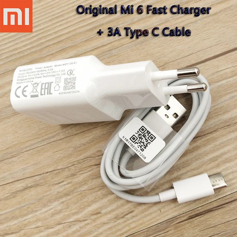 Оригинальное быстрое зарядное устройство Xiaomi 18 Вт QC 3 0 адаптер для зарядки a