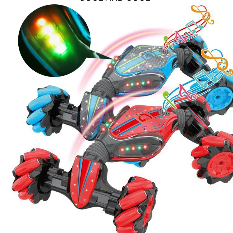 

Stunt Gesture Remote Control Car Radio Controlled Twist Stunt Car Twisting Off-Road Vehicle Drift Gift Toy for Kids
