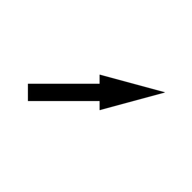 Персонализированные наклейки для автомобиля длинная стрелка водонепроницаемая