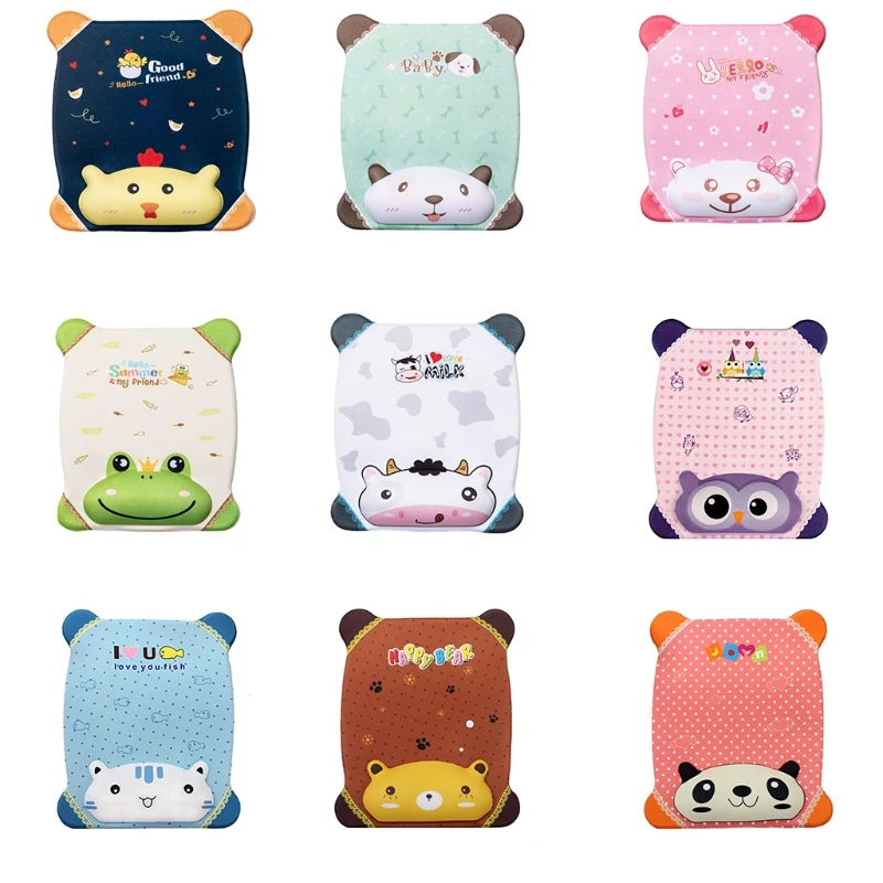 

Portable Cartoon Anti-slip Silicone Rwist Laptop Pad for Mouse Mat Comfort Ergonomic Gaming Pad Office Mousepad Support