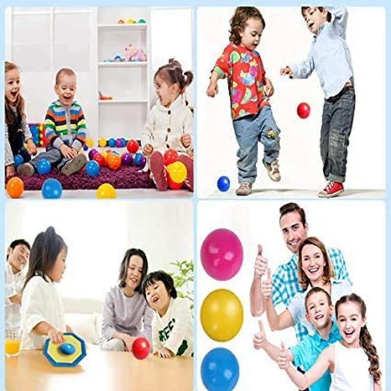 

FBIL-8PCS Globbles Sticky Balls That Gets Stuck on the Roof, Sticky Balls for Ceiling Glow in the Dark Wall Balls Sticky