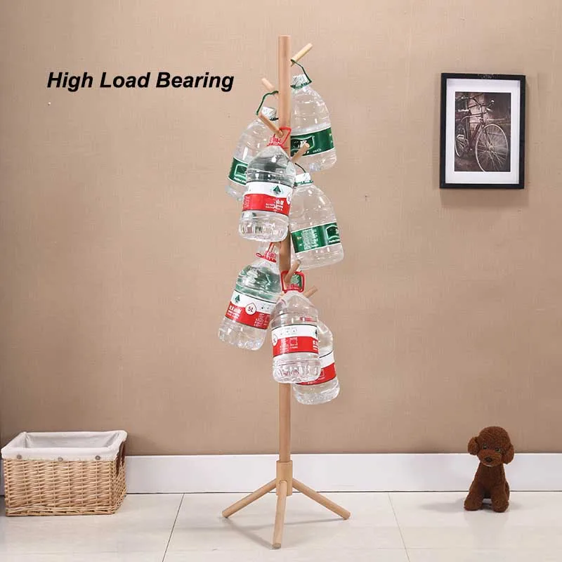 Напольная вешалка для пальто креативная современная домашняя мебель из Букового