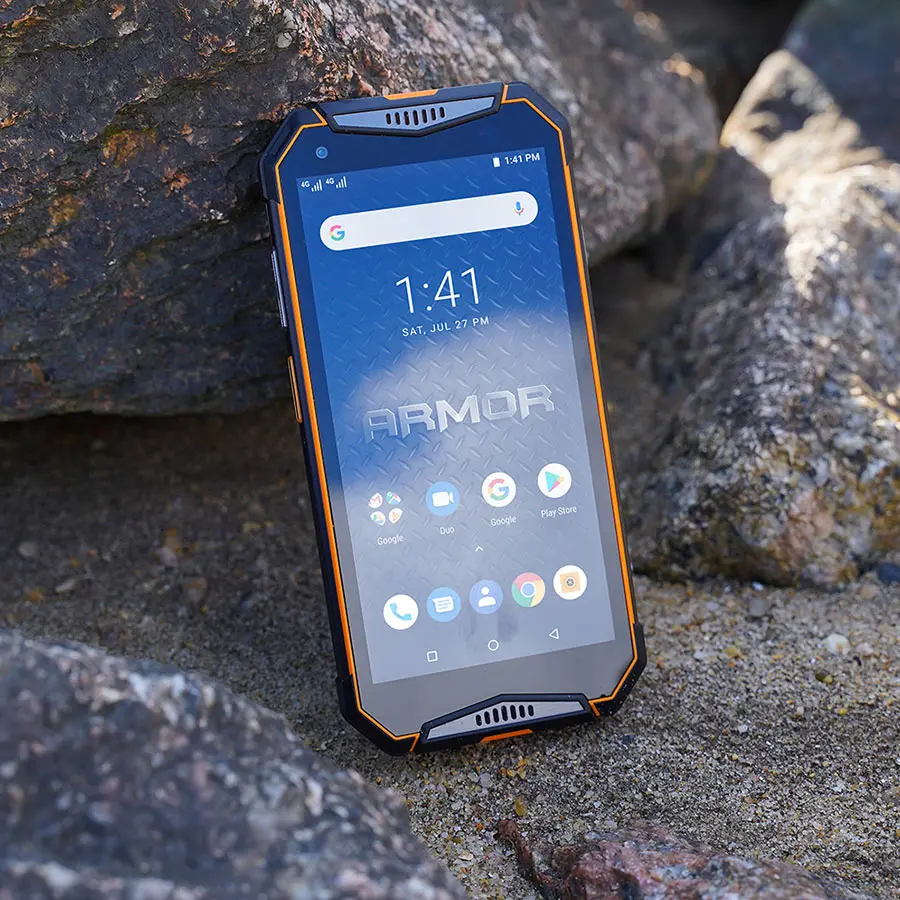 Ulefone Armor 3W 5," FHD+ Android 9,0 Helio P70 Octa Core 6 ГБ 64 Гб Смартфон 21 МП 10300 мАч 4G OTG NFC мобильный телефон
