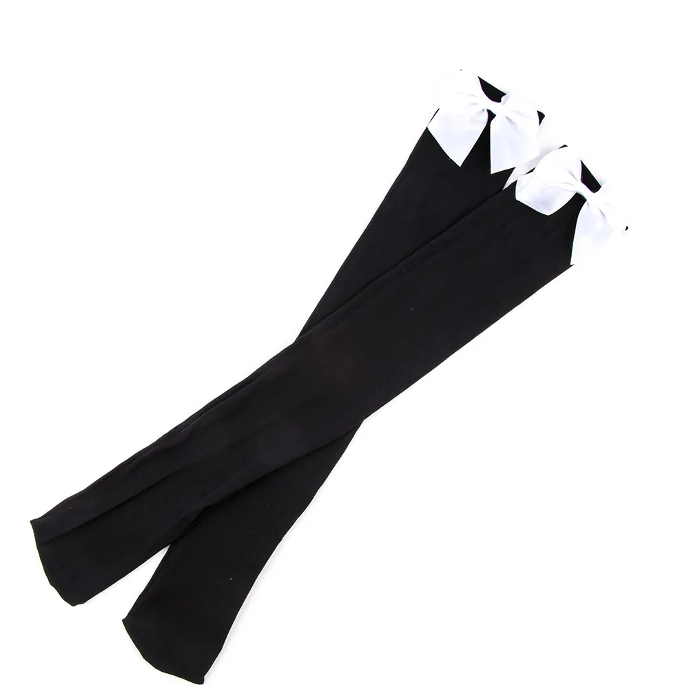 New Arrival Fashion Sexy Women Girl Nylon Stretchy Over The Knee High Socks Stockings Tights With Bows Thigh high quality | Женская