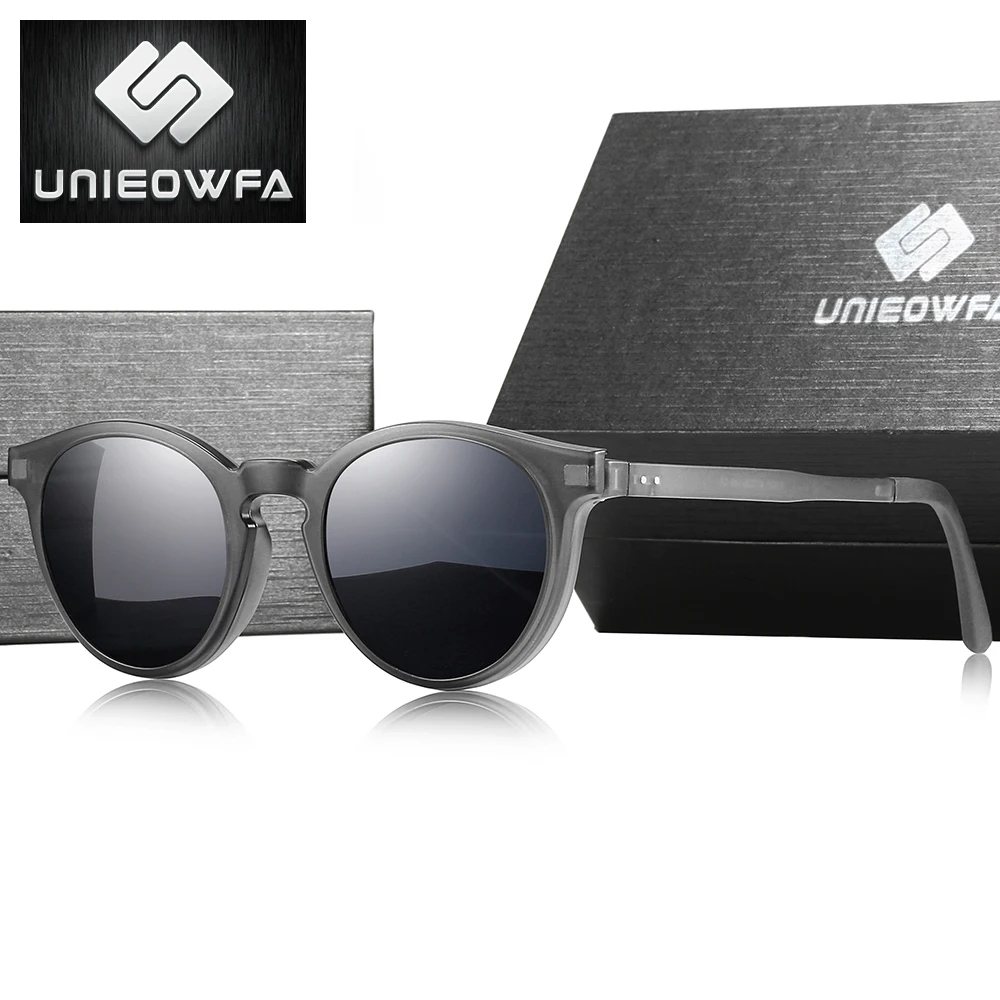 Солнцезащитные очки унисекс Круглые поляризационные с магнитной застежкой UV400 |