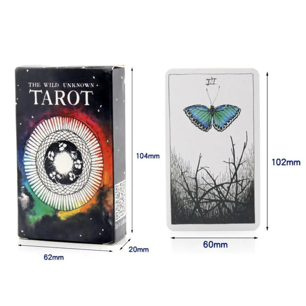 

78 cards/set Tarot cards Oracle Cards board game cards English Tarot Party Deck Board Game 6*10.3cm