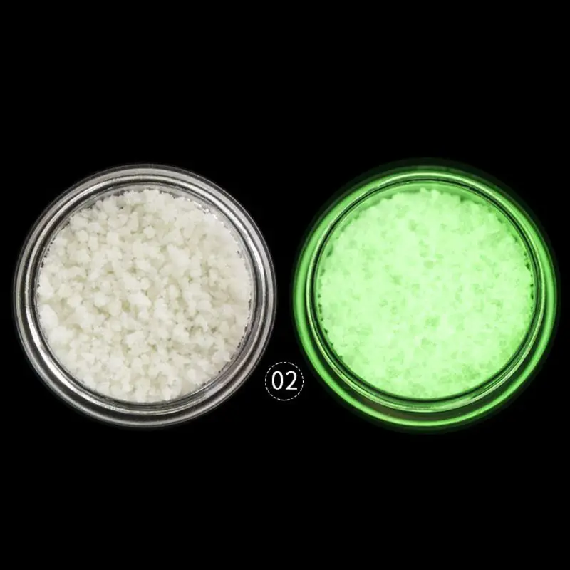 

9Pc Fluorescent Bright Glow In Dark Sand Powder Resin Pigment Kit Jewelry Making 203B