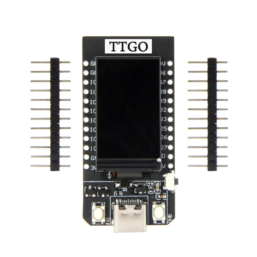 LEORY TTGO t-дисплей ESP32 CP2104 WiFi bluetooth модуль 1,14 дюймов ЖК-дисплей макетная плата для Arduino
