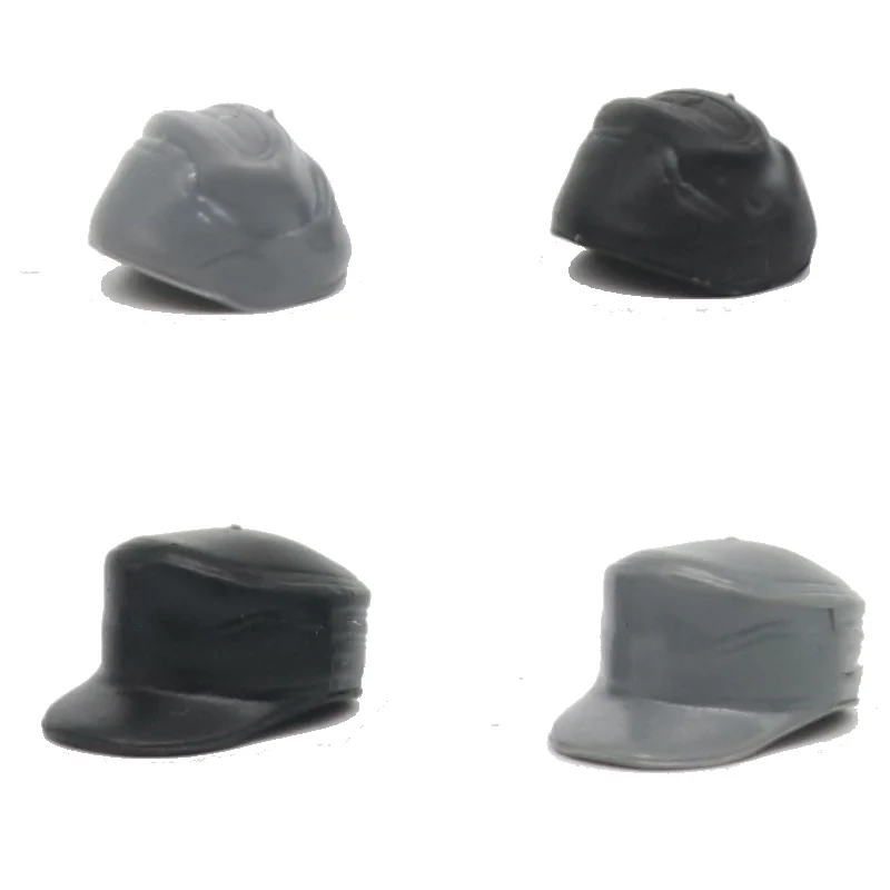 Военные фигурки времен Второй мировой войны немецкие черные строительные блоки