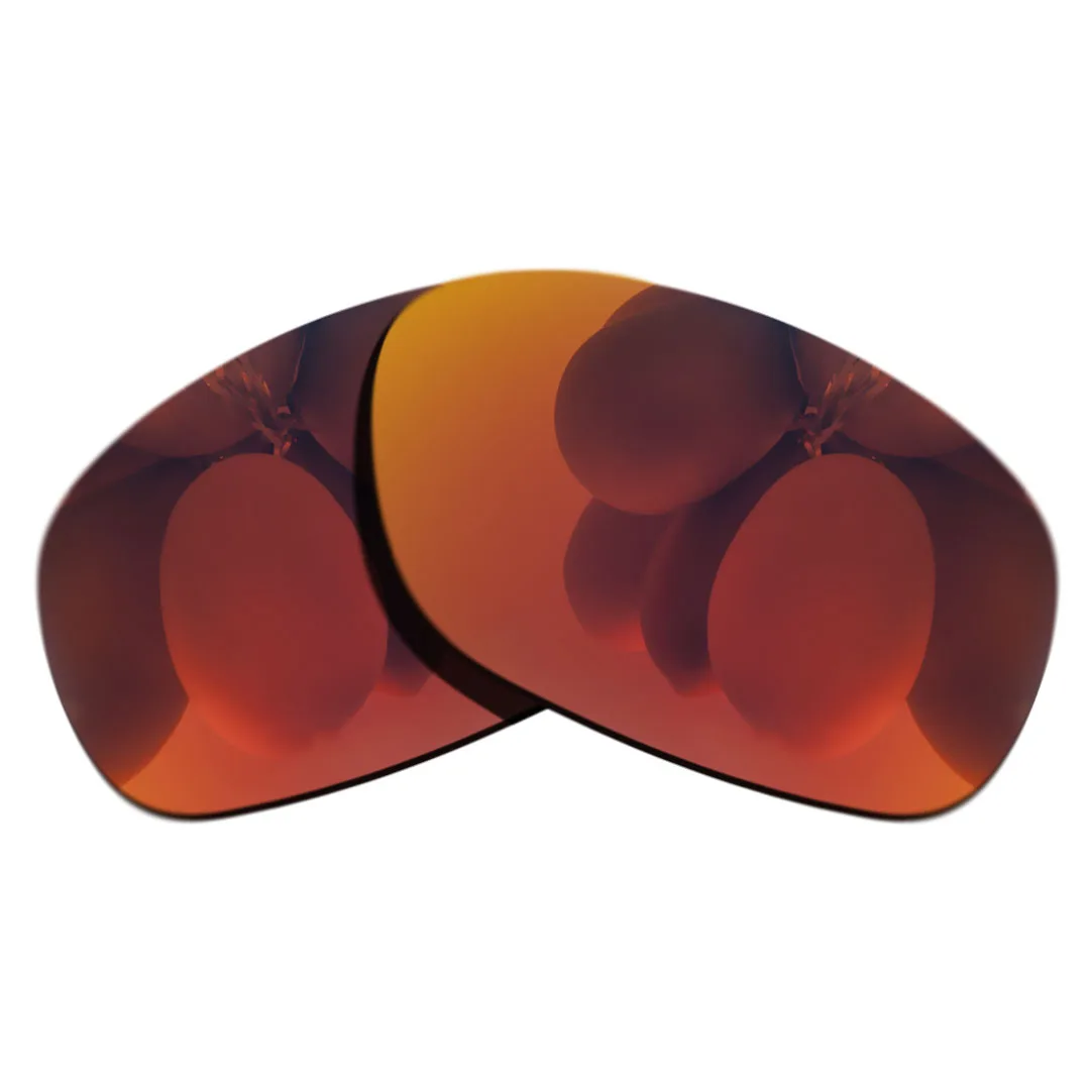 

Polarized Sunglasses Replacement Lenses for-Tightrope Frame - Fire Red