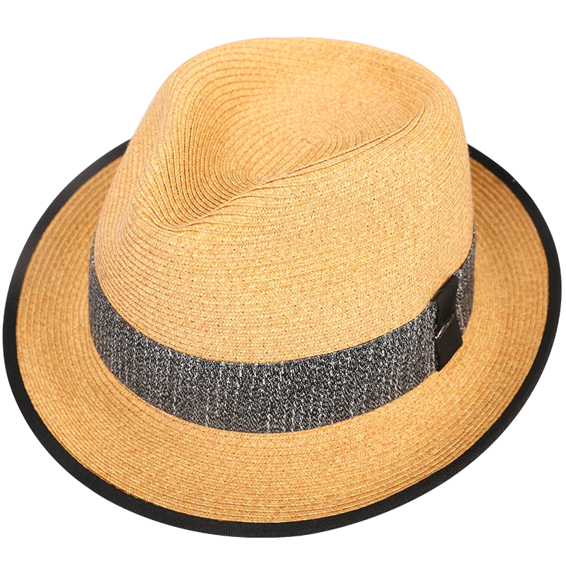 Sedancasesa,, солнцезащитные шляпы для мужчин, кепки, Sombreros, летние козырьки, кепки, анти-УФ, Chapeu, уличная, морская, Пляжная, соломенная мужская шляпа - Цвет: Mix Camel 57cm