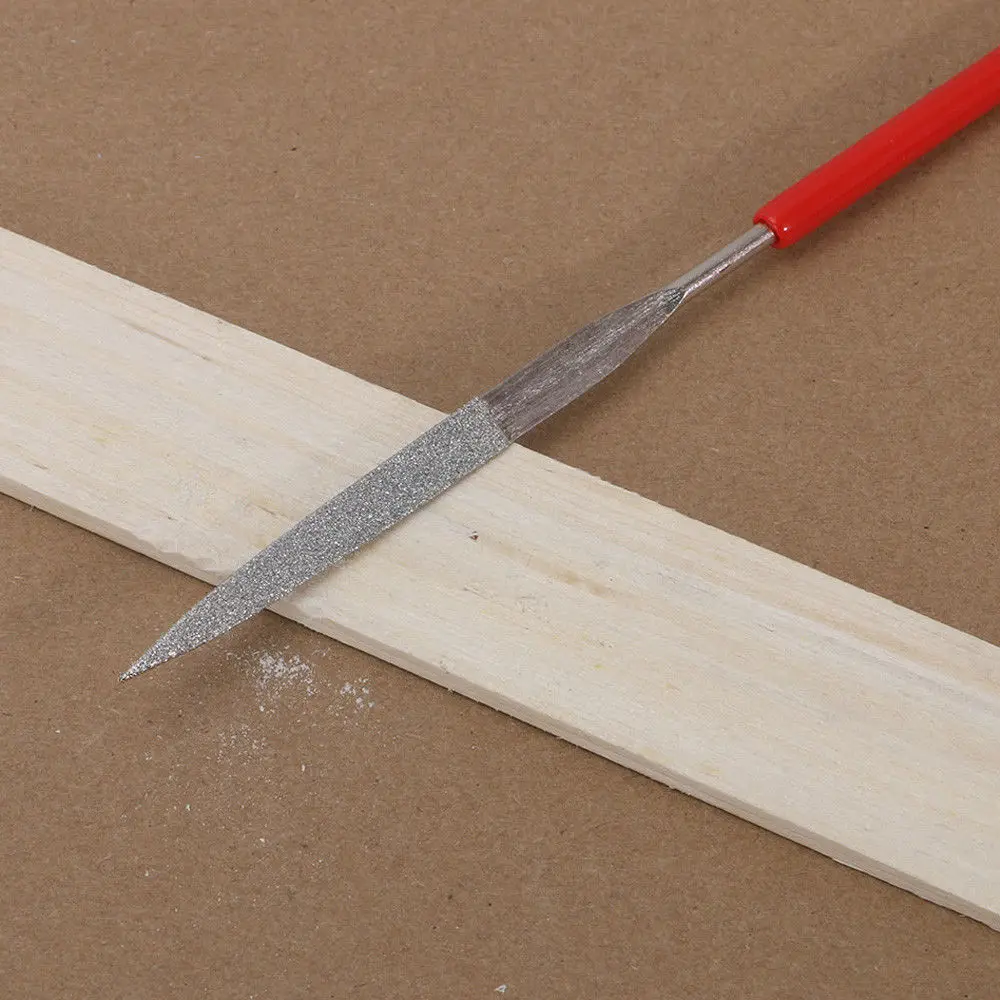 10 шт. мини гальванические алмазные пилки Rasp иглы металл резьба ремесло ручные