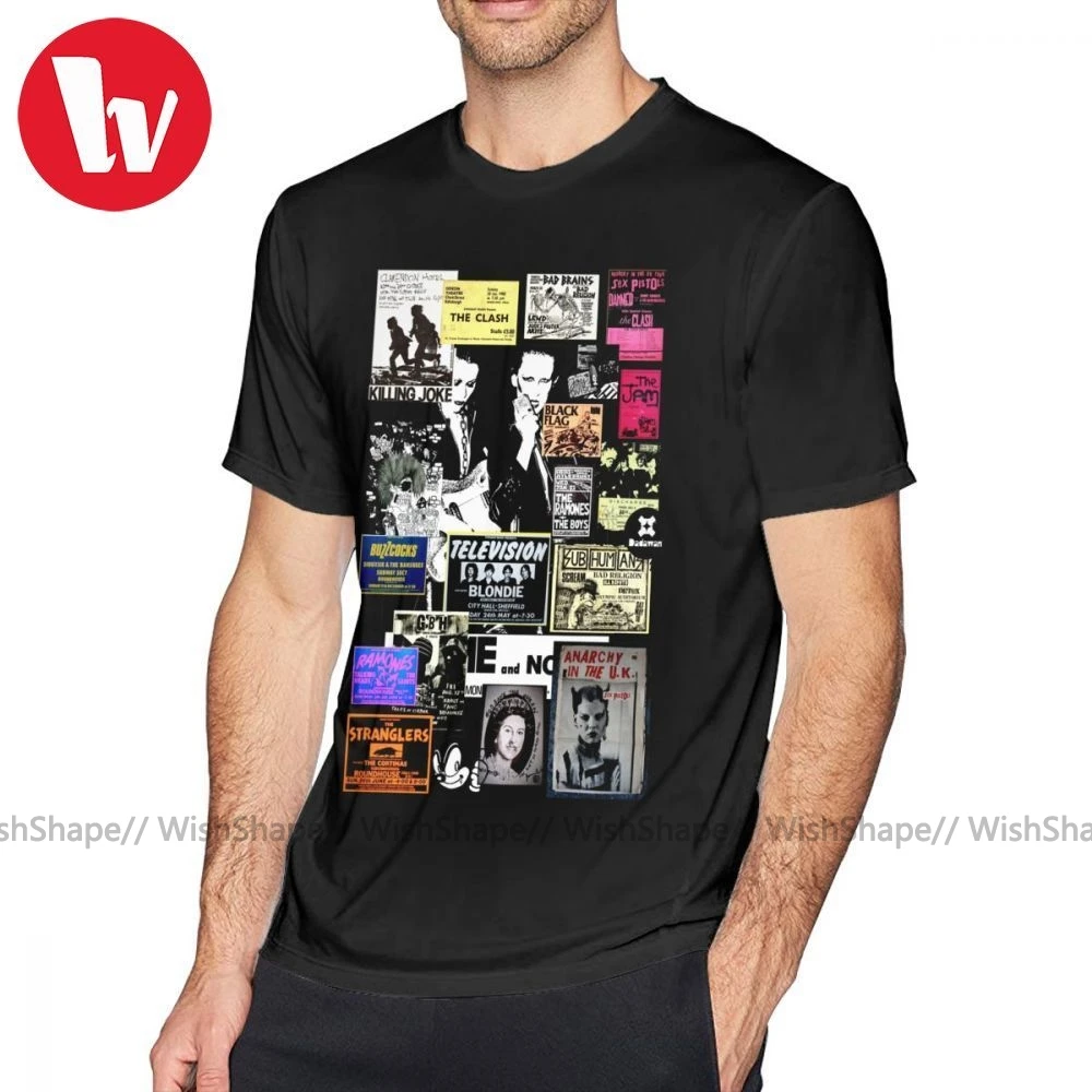 Joy Division футболка Punks Are Dead Not them Music Милая 4xl Футболка 100 хлопок модная мужская с