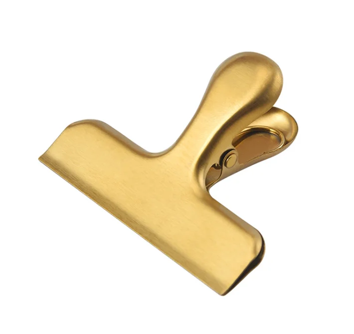 

78mm Multicolor Round Metal Clamp Paper Bookmark Clips Memo Clip Student School Office Supplies