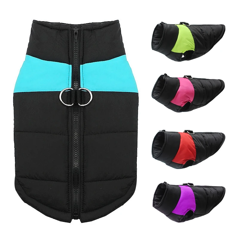 Одежда для маленьких средних и больших собак зимний жилет щенков