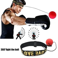 boxing reflex speed ball with headband mma muay thai fight ball for drop shipping exercise improving speed reactions punch