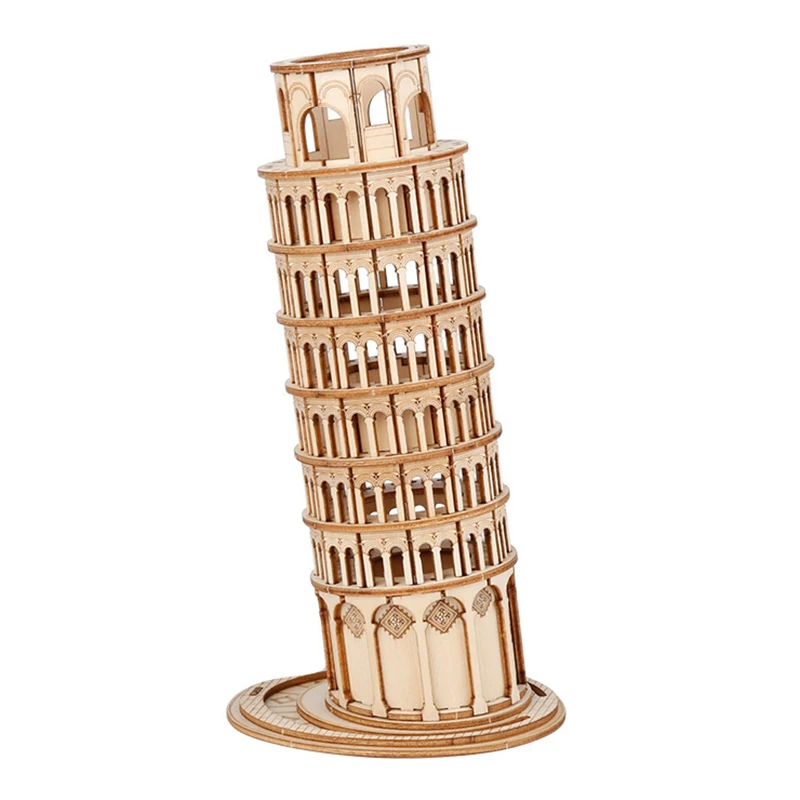 

3D трехмерный пазл, деревянная модель, ручной сборный настольный декор, 3D Пазлы 178,5*92 мм