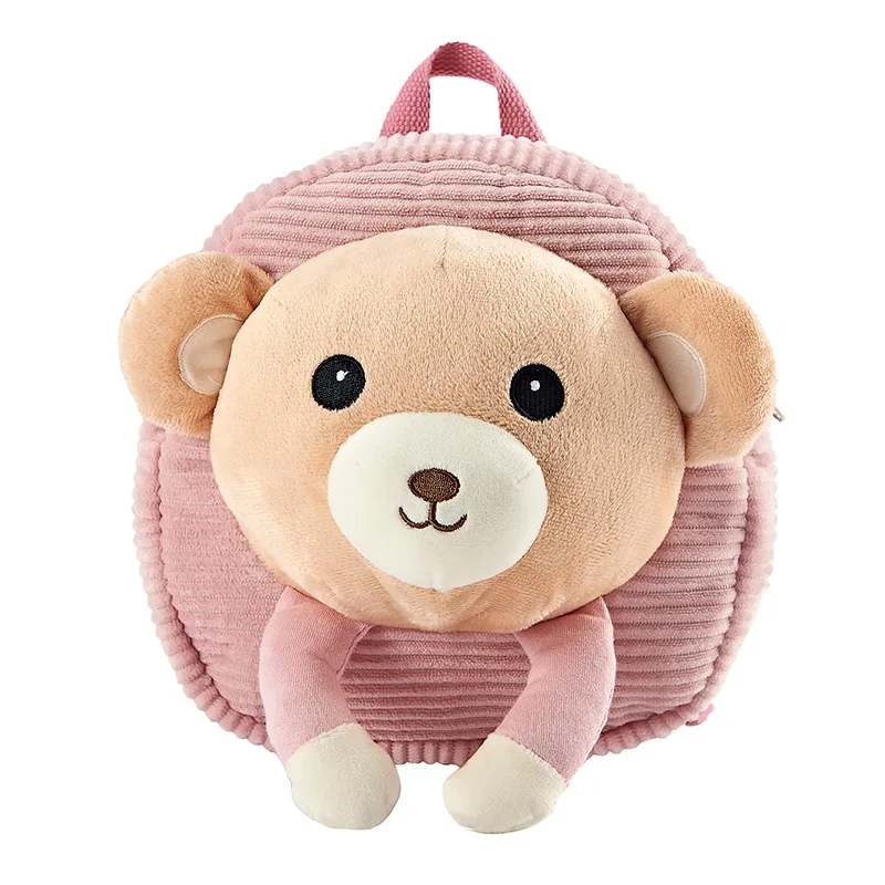 Cartoon Plush Children Anti-lost Backpacks kindergarten Schoolbag Animal Kids Backpack Children School Bags Girls Boys Backpacks
